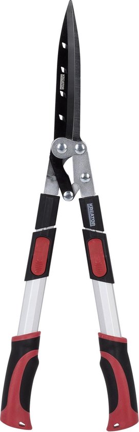 Kreator KRTGR3022 Telescopische Heggenschaar - 66-79 cm totale lengte - 20 cm mes van Kreator
