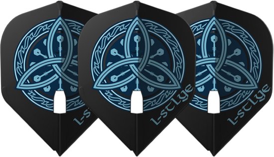 L-Style L1 PRO Viktor Tingstrom Black - Dart Flights