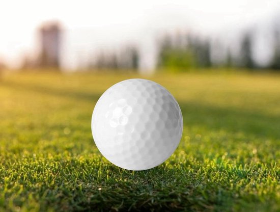 LED Golfballen Set - Oefenballen Lichtgevend - Golf Training - Automatisch Lichtgevend - 6 stuks - Oranje