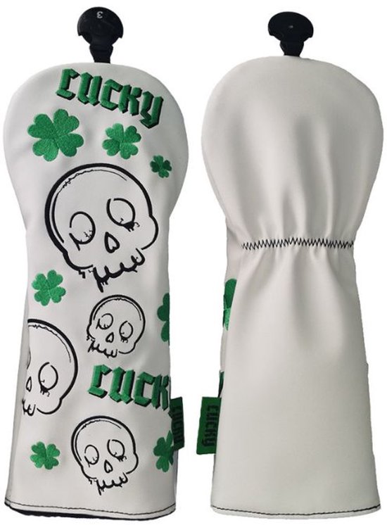 Legend Fairwaywood Headcover Lucky Wit Groen van Legend