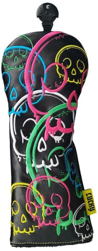 Legend Fairwaywood Headcover Lucky Zwart van Legend