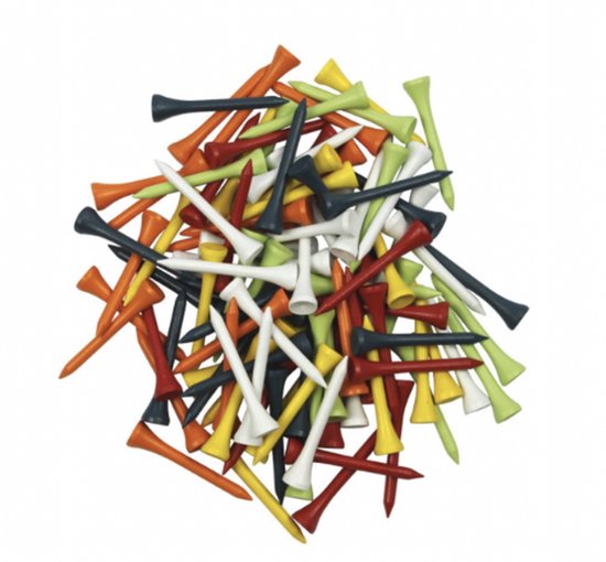 Legend Gekleurde Tees 70 mm 30 stuks van Legend