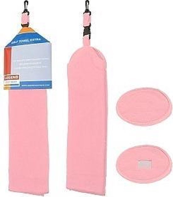 Legend Golfhanddoek Roze