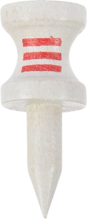 Legend Houten Step Tees 25MM Rood van Legend