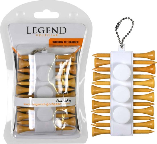 Legend - Houten Tees - In handige houder