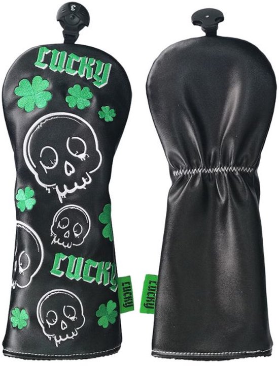 Legend Hybrid Headcover Lucky Zwart Groen van Legend