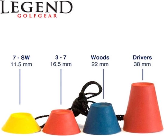 Legend - Winter rubber tees - set van 4 van Legend
