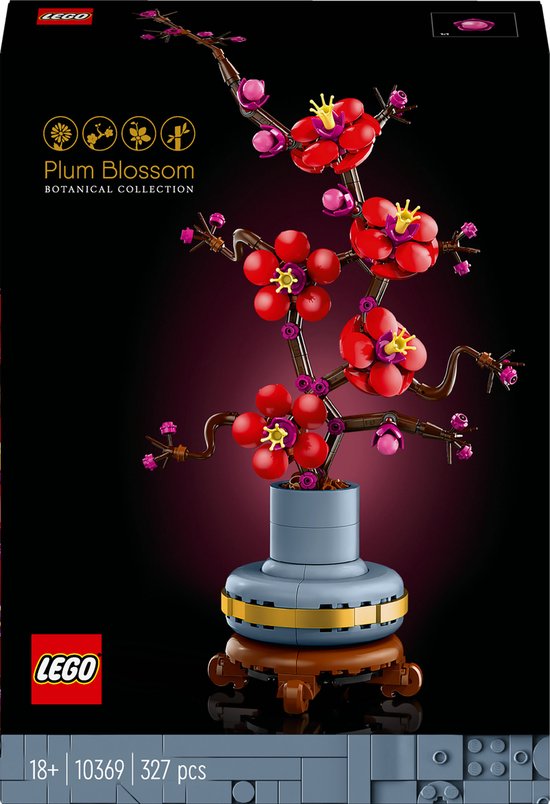 LEGO Icons Japanse abrikoos - Botanical Collection - 10369 van LEGO