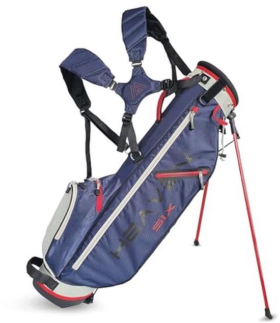 Lichte en compacte golf standtas voor 8-9 clubs van Merkloos