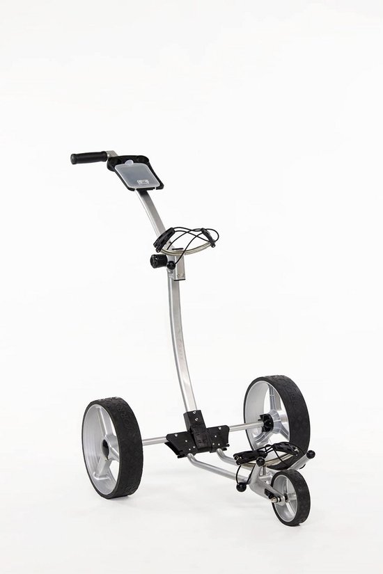 Lichte Golftrolley - Golfkar Aluminium - Ontspannen Golfspel - Stabiel Wave Design - Standaard Maat - Aluminium Koel