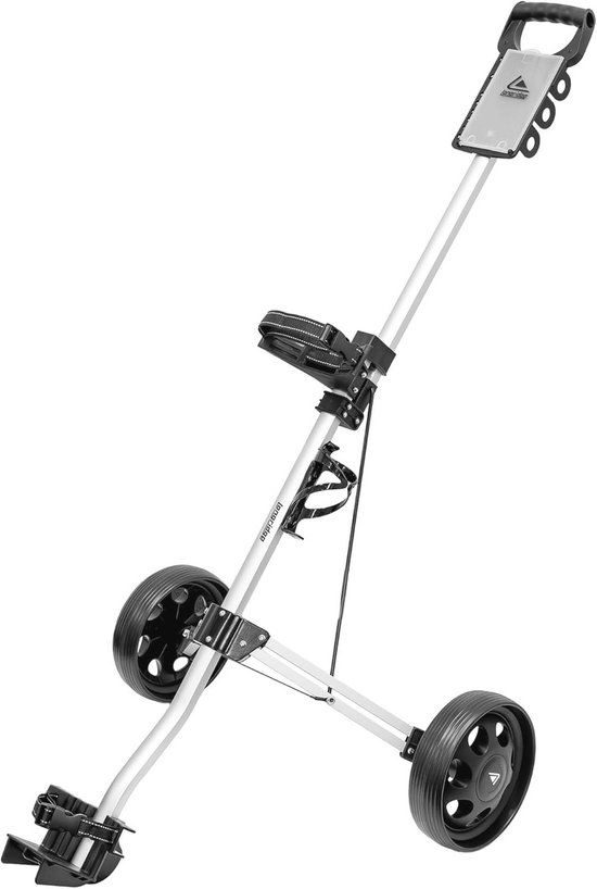 Lichte Golftrolley met 2 Wielen en Scorekaarthouder van Merkloos