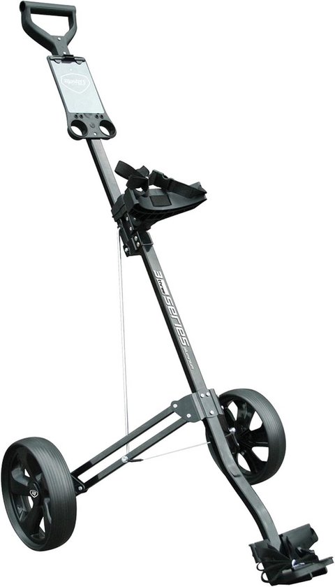 Lichtgewicht Aluminium Winkelwagen voor Golf - Zwart