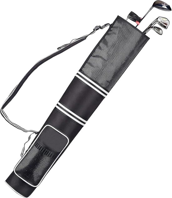 Lichtgewicht Opvouwbare Golftas met Schouderriem - Waterdicht & Compact voor Oefenen en Reizen van Merkloos