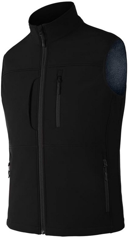 Lichtgewicht softshell bodywarmer voor heren - perfect voor outdoor, hardlopen, wandelen en golf