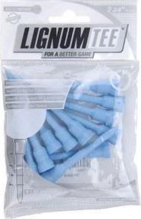 Lignum Golf Tees 72 mm 12 stuks (blauw) van Lignum