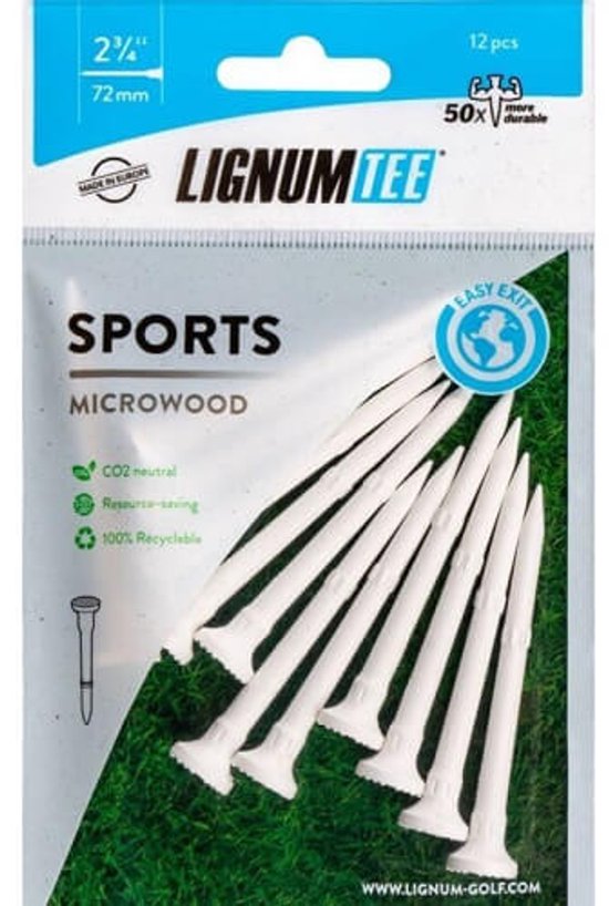 Lignum Sport Tees 72mm