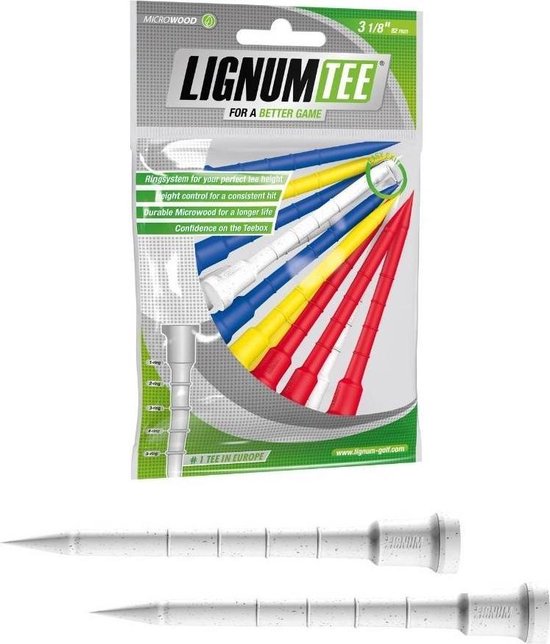 Lignum tee groen 82mm mix van Lignum