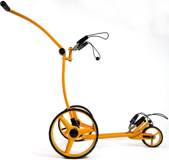 Lion Pro5 Plus - lichte aluminium golftrolley met uitgebreide uitrusting