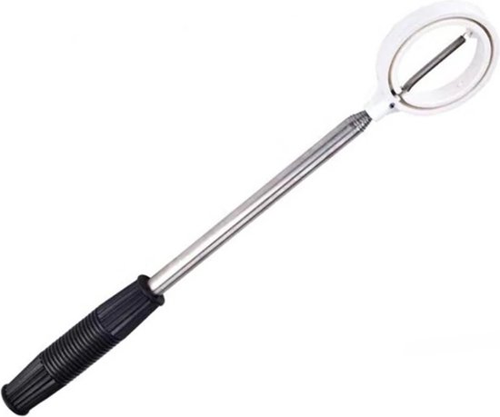 Livano Golfbalhengel - Golfhengel - Uitschuifbaar - Ball Retriever - Golf Accessoires - Wit