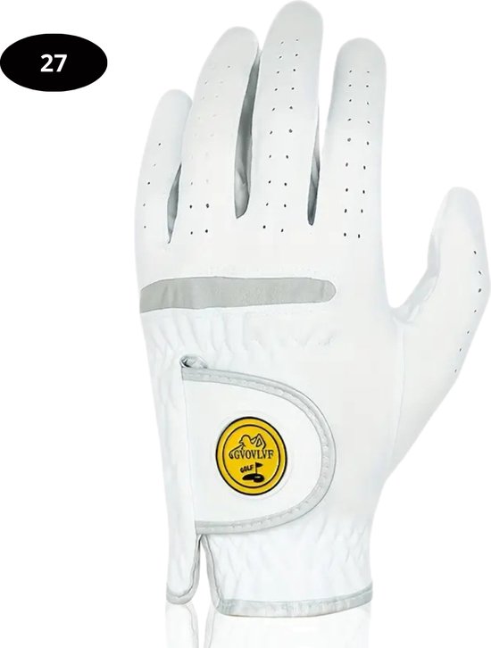 Livano Golfhandschoenen - Golf Accessoires - Handschoen AntiSlip - Heren - Links - Maat XXL van Livano