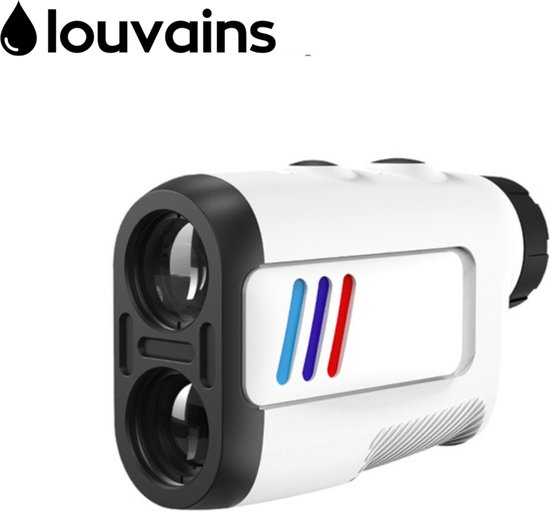 LOUVAINS® Golf Afstandsmeter - WIT - Rangefinder Golf - Golf Verrekijker 600M - Golf Accessoires - Afstandsmeter Laser - Rangefinder - Afstandsmeter Digitaal van LOUVAINS