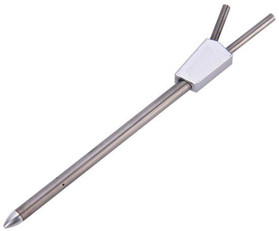 Luchtsnelheidsmeter Metaal - Pitotbuis Set - Vluchtmeting Verbeteren - Metalen Meter Siliconen Slang - 16 gram - Zilver