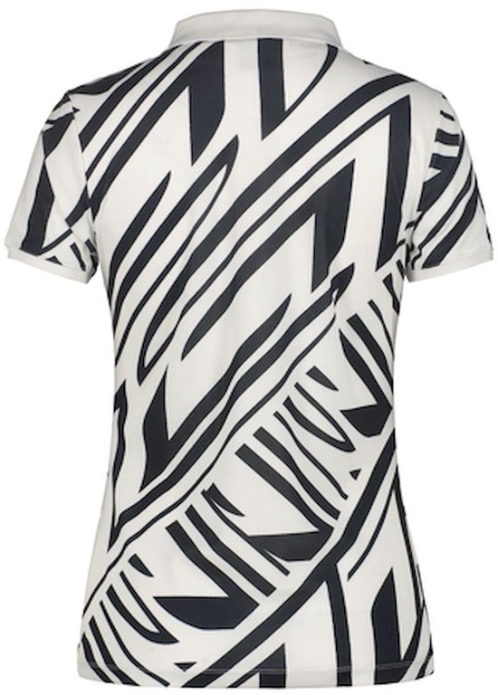 Luhta Dames Hennola Polo Dark Blue Print van Luhta