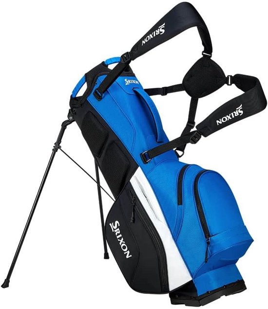 Luxe Golftas met Statief - 6 Vakken, Waterdichte Zakken en Trolley Lock