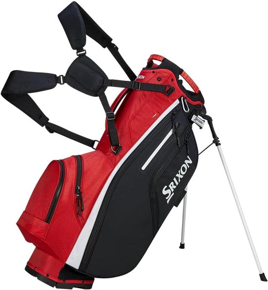Luxe Stand Golftas met 6 Vakken, Waterdicht en Trolley-compatibel van Merkloos