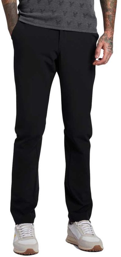 Lyle & Scott Slim Broek Zwart 40 Man van Lyle & Scott