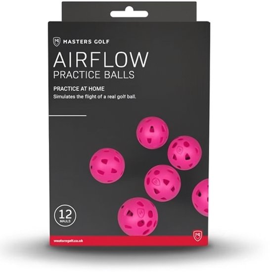 Masters 12 Airflow XP Oefenballen Pink van Masters
