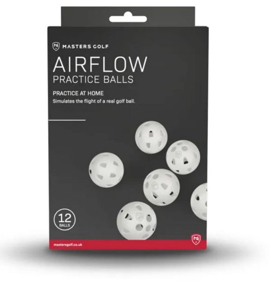 Masters 12 Airflow XP Oefenballen Wit van Master