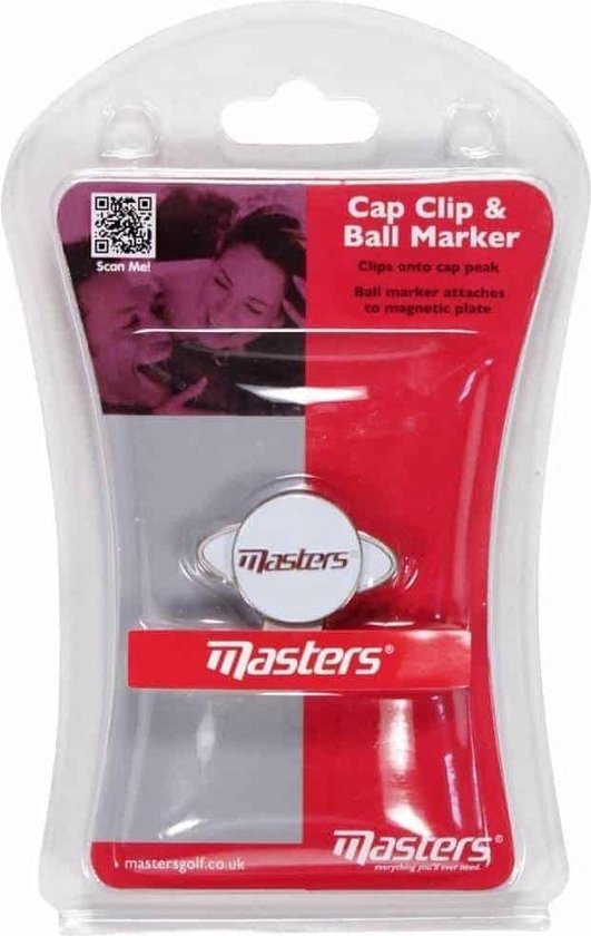 Masters Cap Clip & Ball Marker van Masters