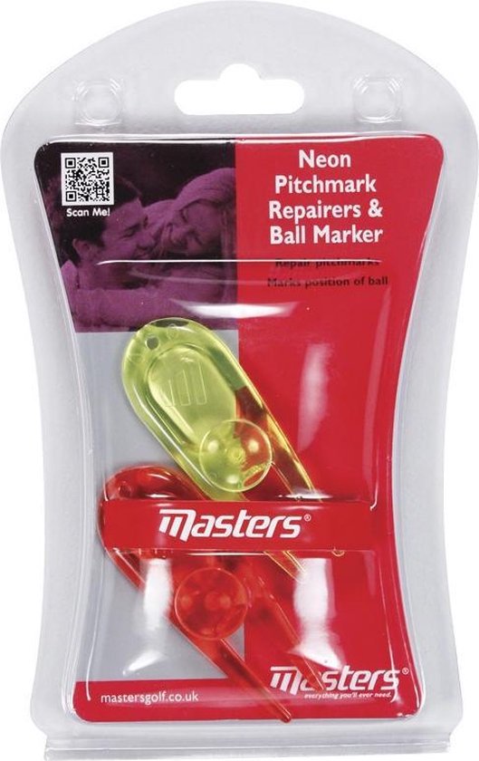 Masters Neon Pitchmark & Ballmarker 2st van Master