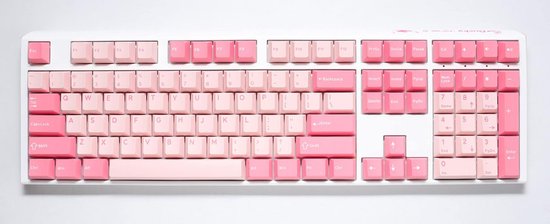 Mechanisch Toetsenbord - Gaming Toetsenbord - Comfortabel Typen - Hot-Swappable Switches - US Layout - Gossamer Pink