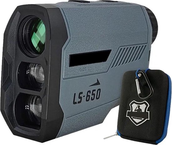 Mercadome® Golf rangefinder - Golf afstandsmeter - Golf accesoires - Tot 650 meter - Multifunctionele Hellingcompensatie en laser - Grijs van Mercadome®