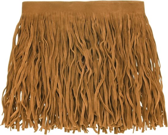 METERXITY PU Lederen Franje Trim, 1 Yard 15,5 cm Camel Dubbelzijdig Suede Kwastje Naaien Trim voor DIY Ambacht/Naaien Jurk Kostuum/Tassen Schoen Decoratie, Franje Kwastje