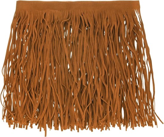 METERXITY PU Lederen Franje Trim, 1 Yard 7,9 Inch Lichtbruin Dubbelzijdig Suède Kwastje Naaien Trim voor DIY Ambacht/Naaien Jurk Kostuum/Tassen Schoen Decoratie, Franje Kwastje
