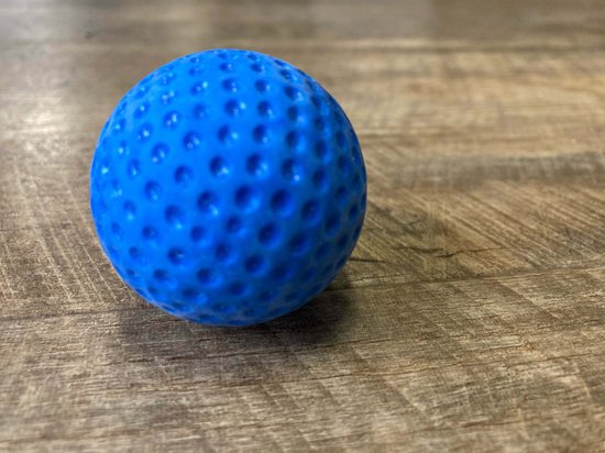Midgetgolfballen - Per 12 verpakt - Blauw - 40 mm van CanCan