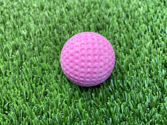 Midgetgolfballen - Per 12 verpakt - paars - 40mm