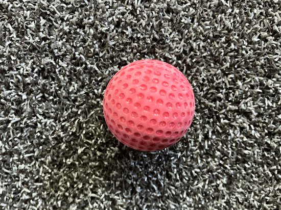 Midgetgolfballen - Per 12 verpakt - Rood - 40mm van Nikko