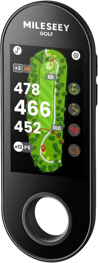 Mileseey GeneSonic Go - Golf GPS Handheld Touchscreen