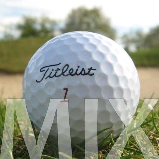 Mix Golfballen Kwaliteit AAAAAA/AAA - Topmerk Selectie voor Beter Spel van Merkloos