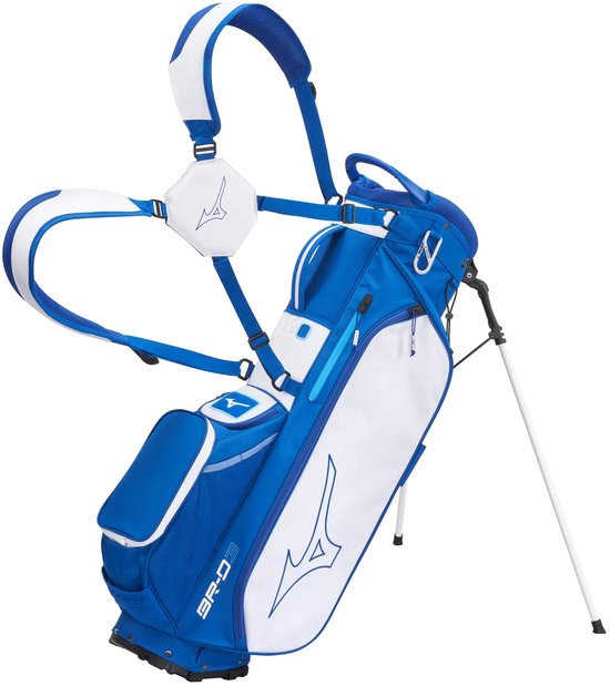 Mizuno BR D3 - Waterwerende Golftas - Standbag - BLAUW van Merkloos