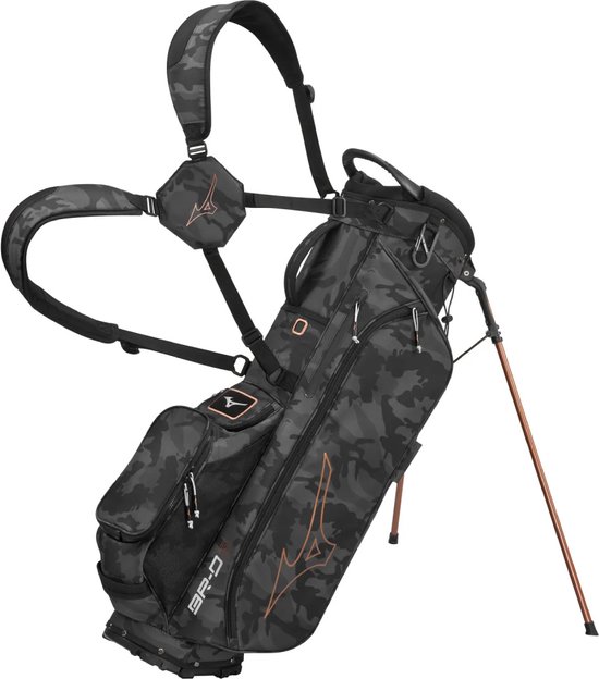 Mizuno BR-D3S Standbag 2024 - Zwart Camo Koper van Mizuno