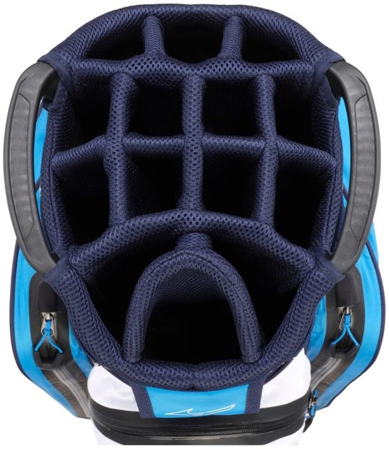 Mizuno BR DRI Waterproof Golftas - Standbag - Blauw van Merkloos