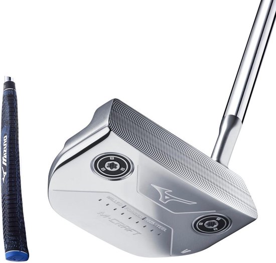 Mizuno M-Craft 5 Putter 2021 - White Satin |  34 inch |  Uni |   Rechtshandig van Mizuno