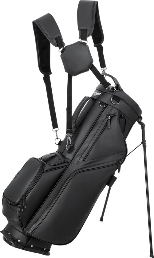 Mizuno Pro standbag - Golftas - Draagtas - Zwart
