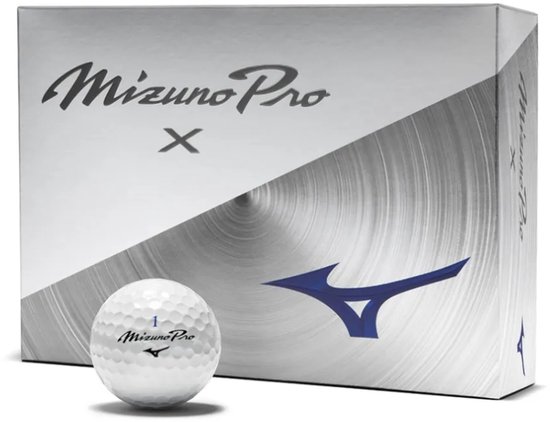 Mizuno Pro X Golfballen 2026 - Wit - 12 Stuks