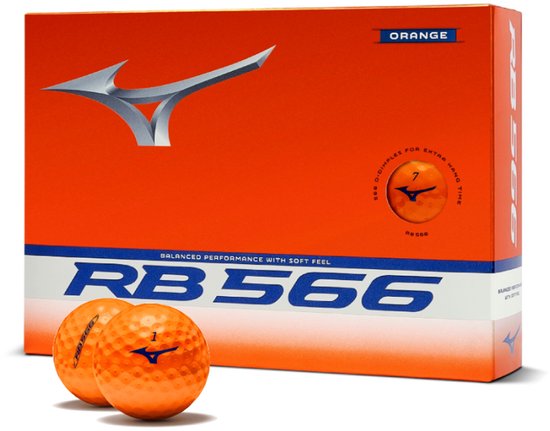Mizuno RB566 Golfballen 2026 - Oranje -12 Stuks van Merkloos